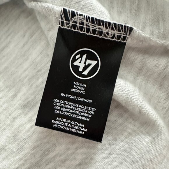 NWT Tom Brady Patriots Hall of Fame Induction Women's T-Shirt '47 Brand - Picture 7 of 10